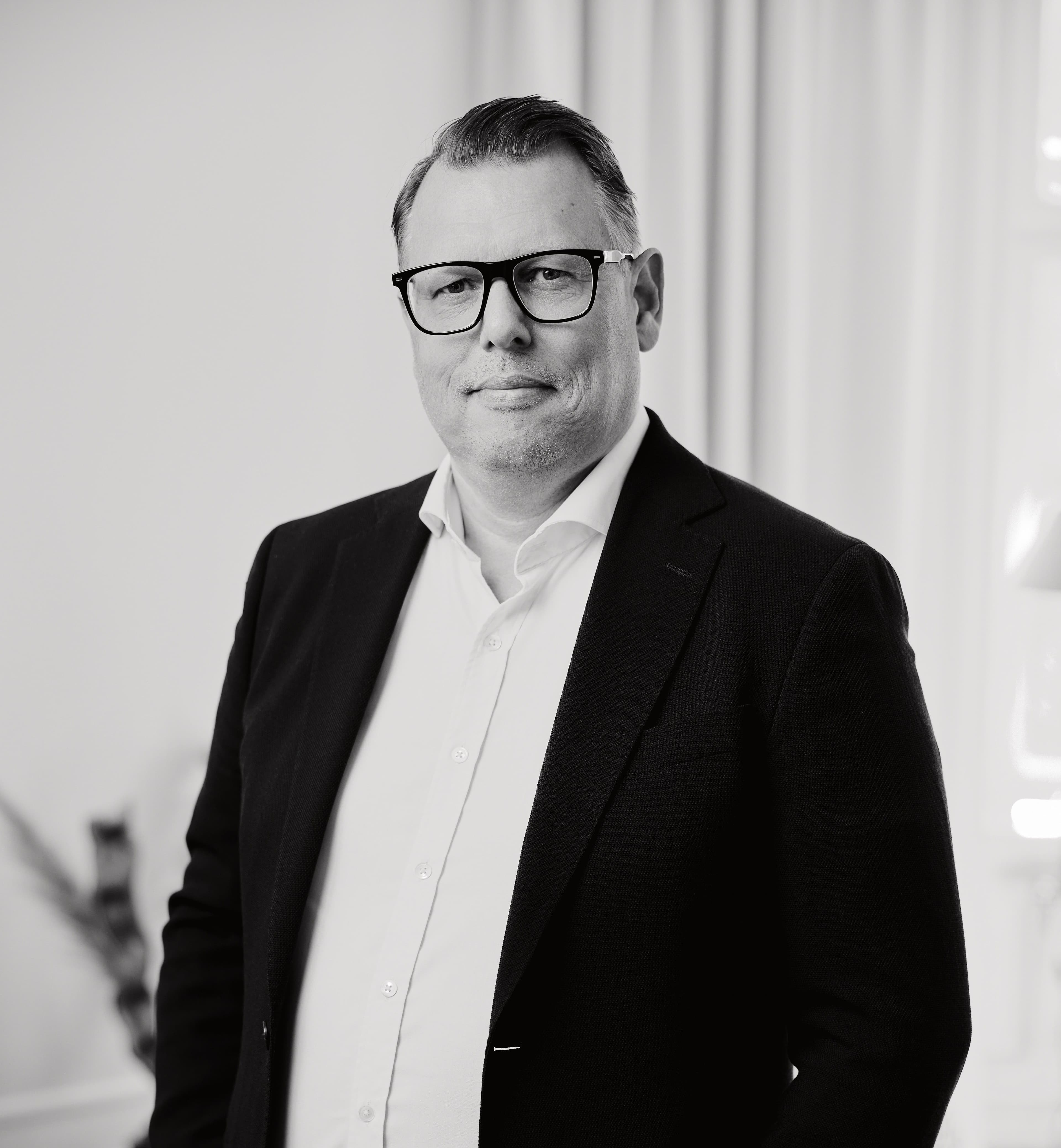 En bild på en av ägarna, Magnus Ekvall